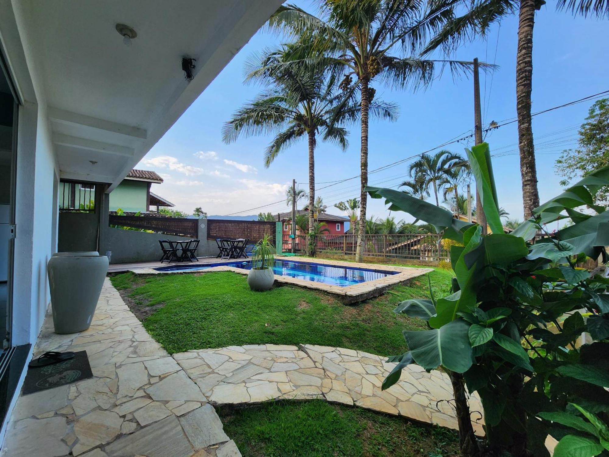 Bela Casa De 4 Suites Com Piscina E Vista - Curral 伊利亚贝拉 外观 照片