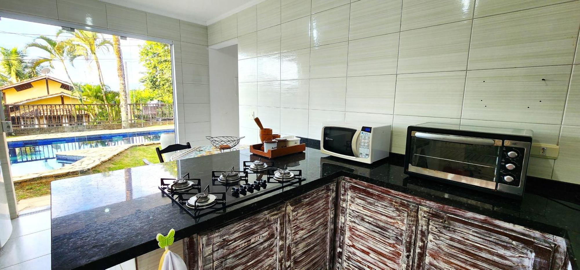 Bela Casa De 4 Suites Com Piscina E Vista - Curral 伊利亚贝拉 外观 照片