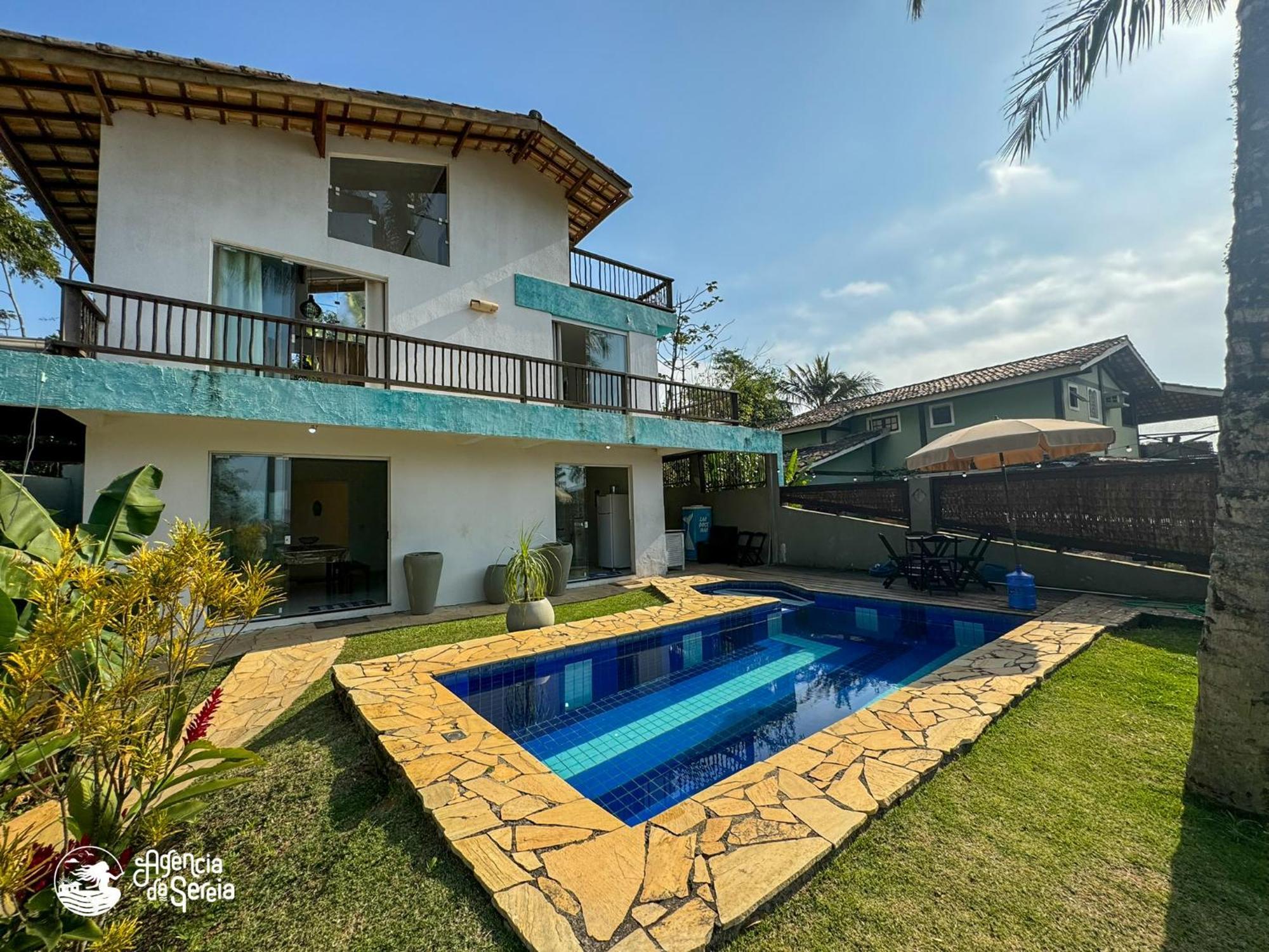 Bela Casa De 4 Suites Com Piscina E Vista - Curral 伊利亚贝拉 外观 照片