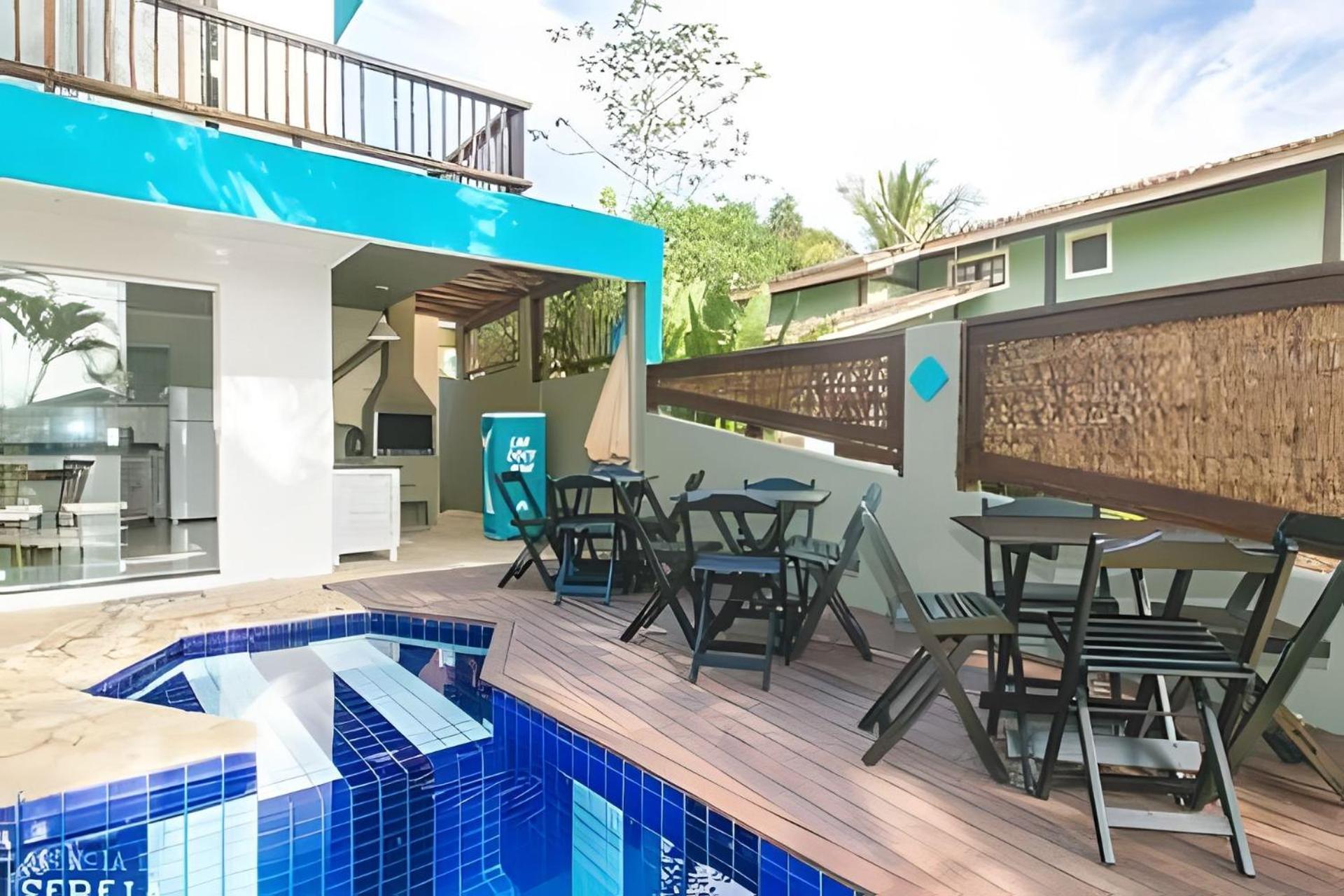 Bela Casa De 4 Suites Com Piscina E Vista - Curral 伊利亚贝拉 外观 照片