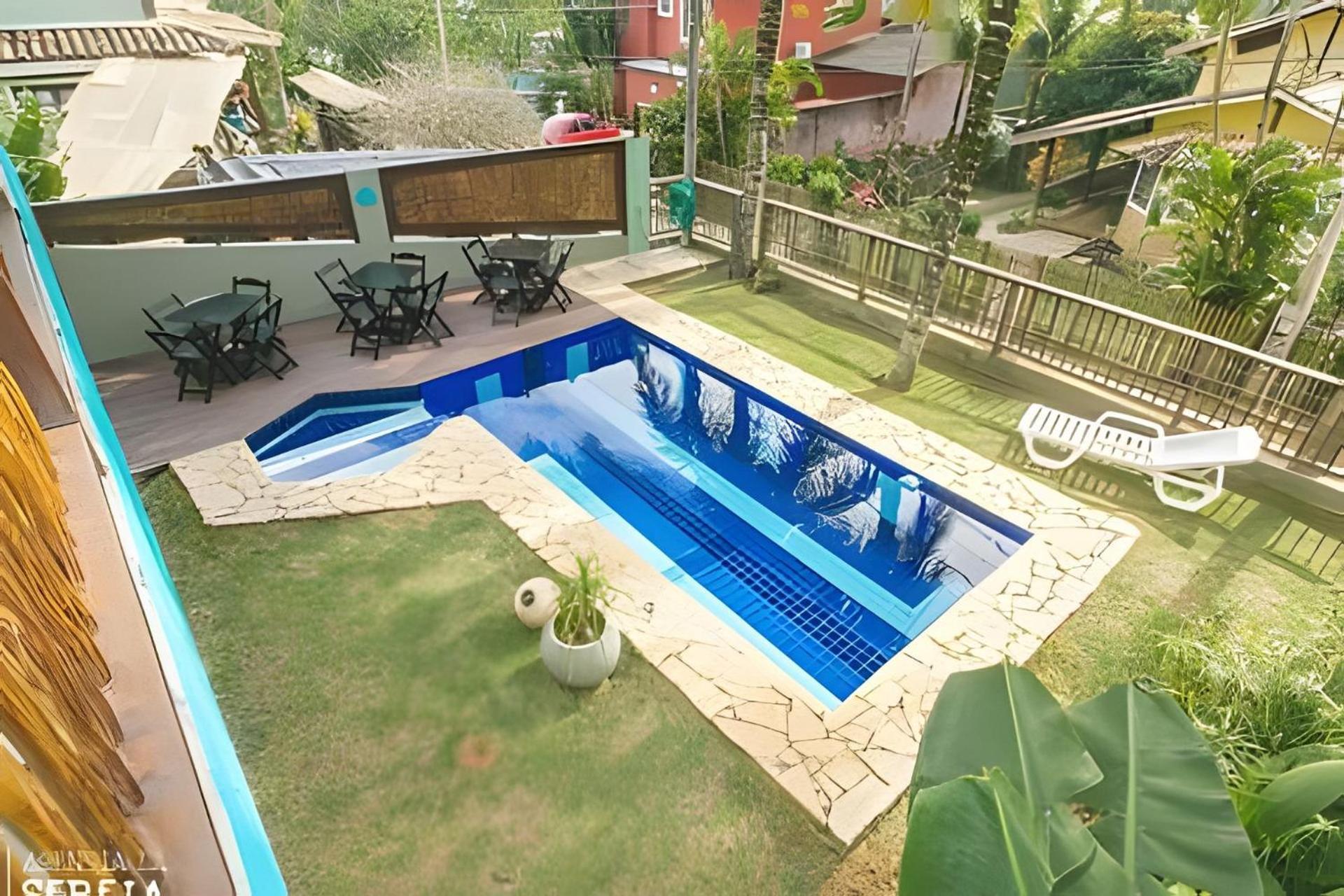 Bela Casa De 4 Suites Com Piscina E Vista - Curral 伊利亚贝拉 外观 照片