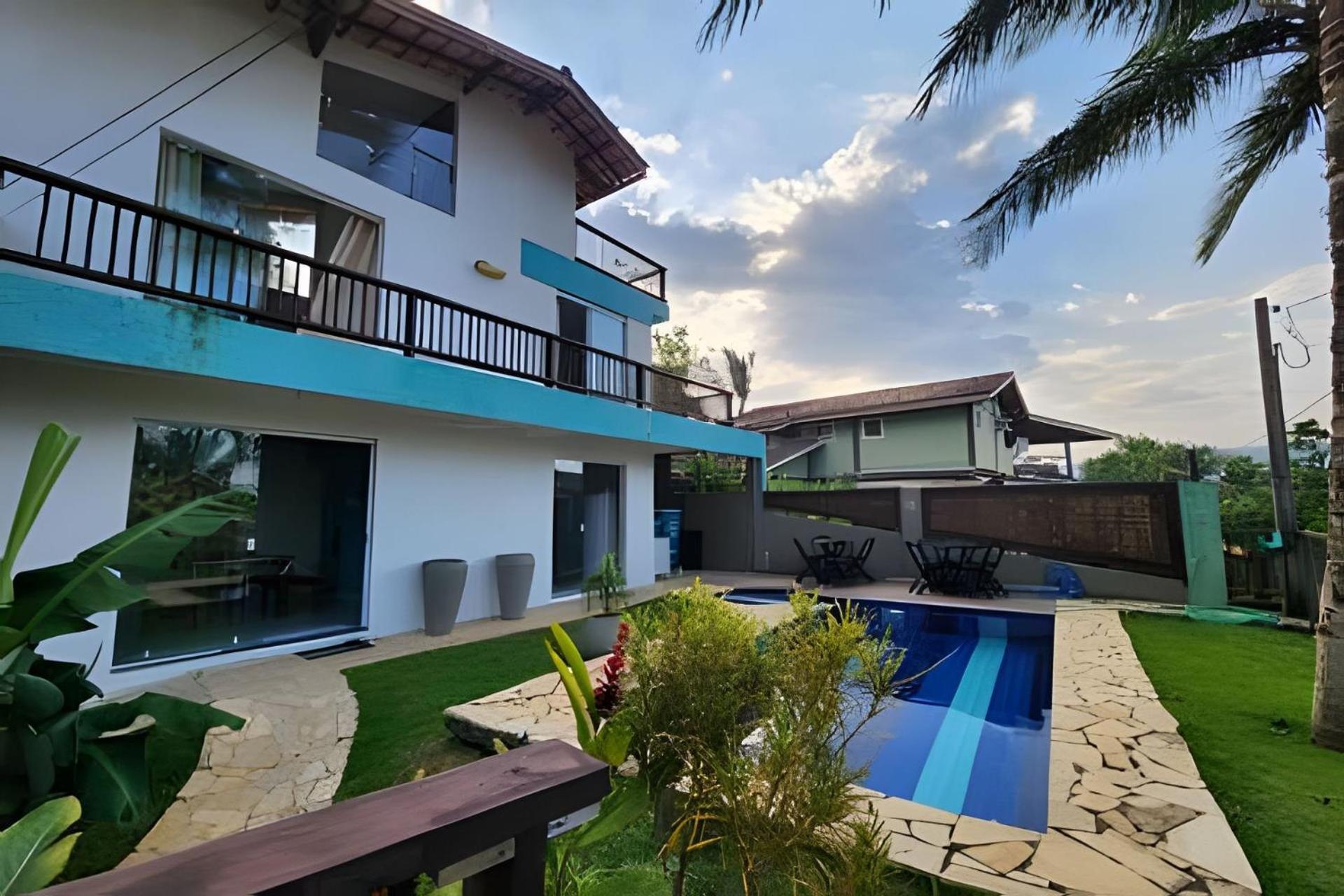 Bela Casa De 4 Suites Com Piscina E Vista - Curral 伊利亚贝拉 外观 照片